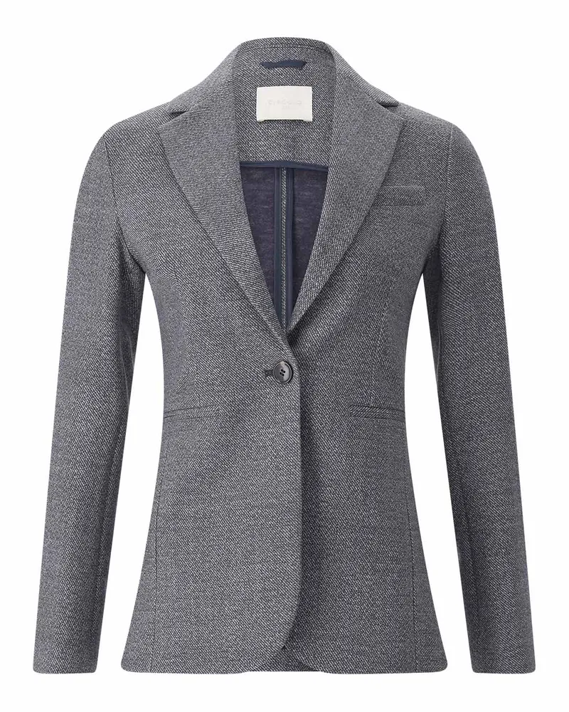 CIRCOLO 1901 Blazer aus Baumwoll-Mix Grau