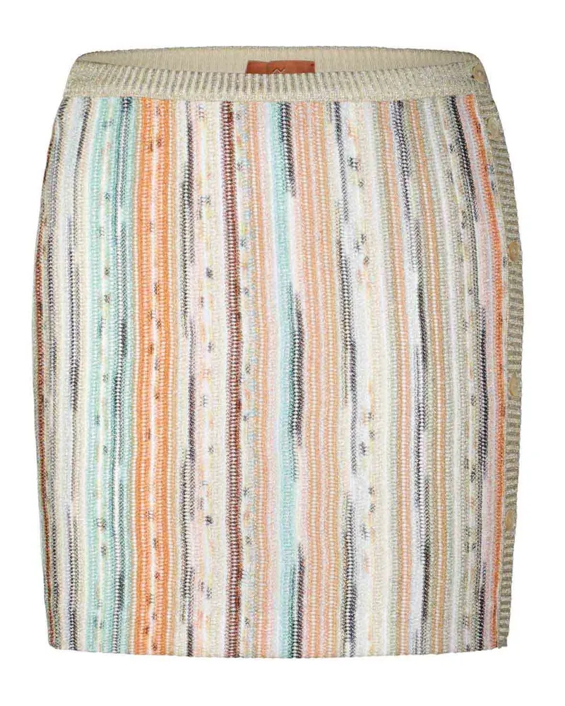 Missoni Minirock in Glitzeroptik Multicolor