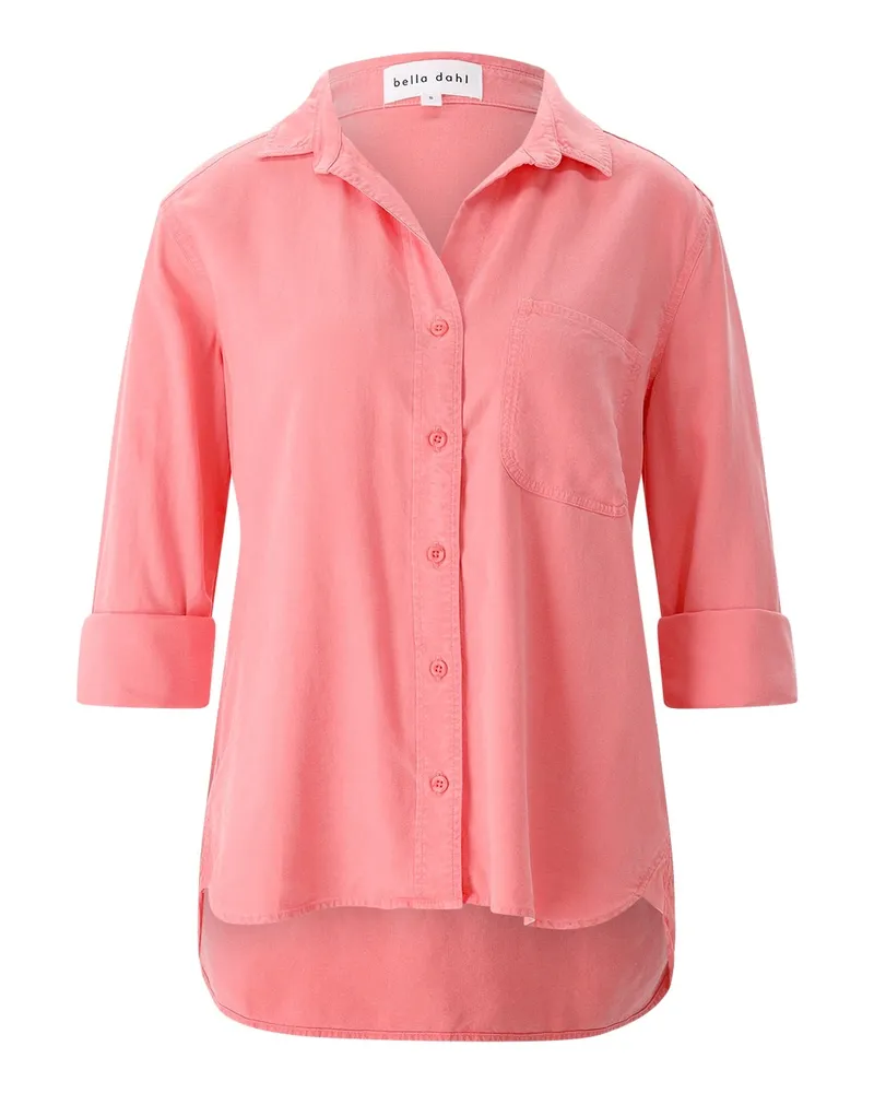 Bella Dahl Leichte Hemdbluse Rosa