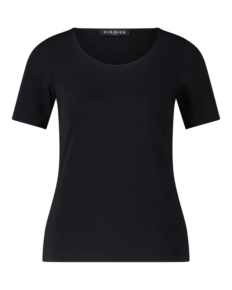 Kimmich Trikot Elegantes T-Shirt Schwarz