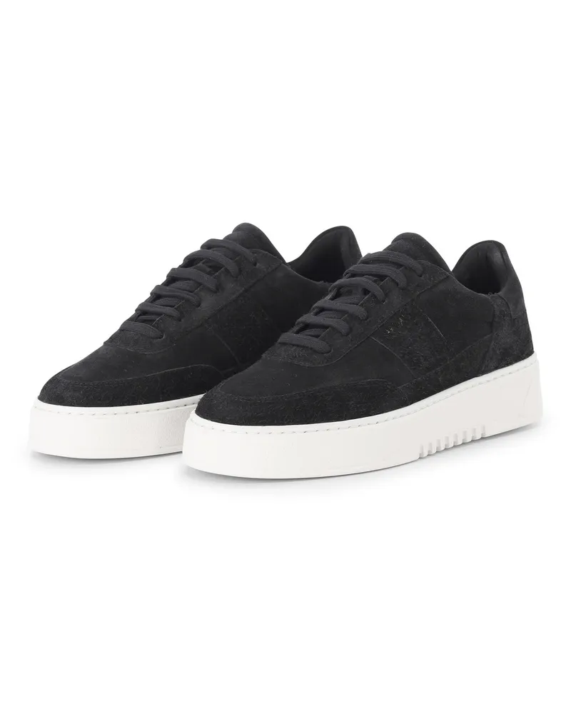 Axel Arigato Sneaker Orbit Vintage aus Veloursleder Schwarz
