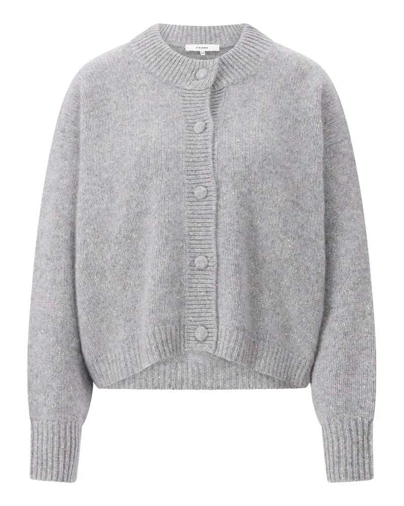 Frame Denim Strickjacke aus Kaschmir Grau
