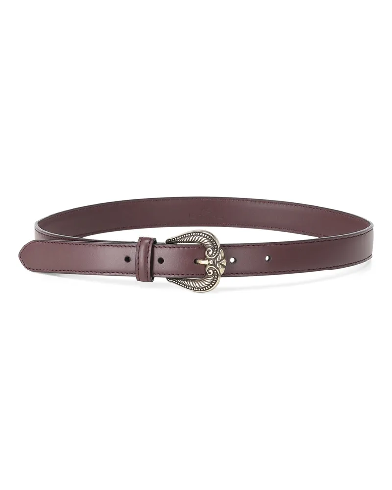 Etro Gürtel aus Leder Lila