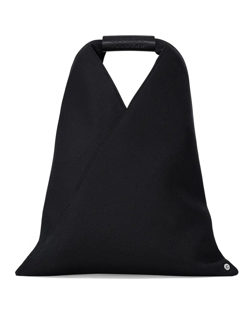 Maison Margiela Handtasche Japanese aus Mesh Schwarz