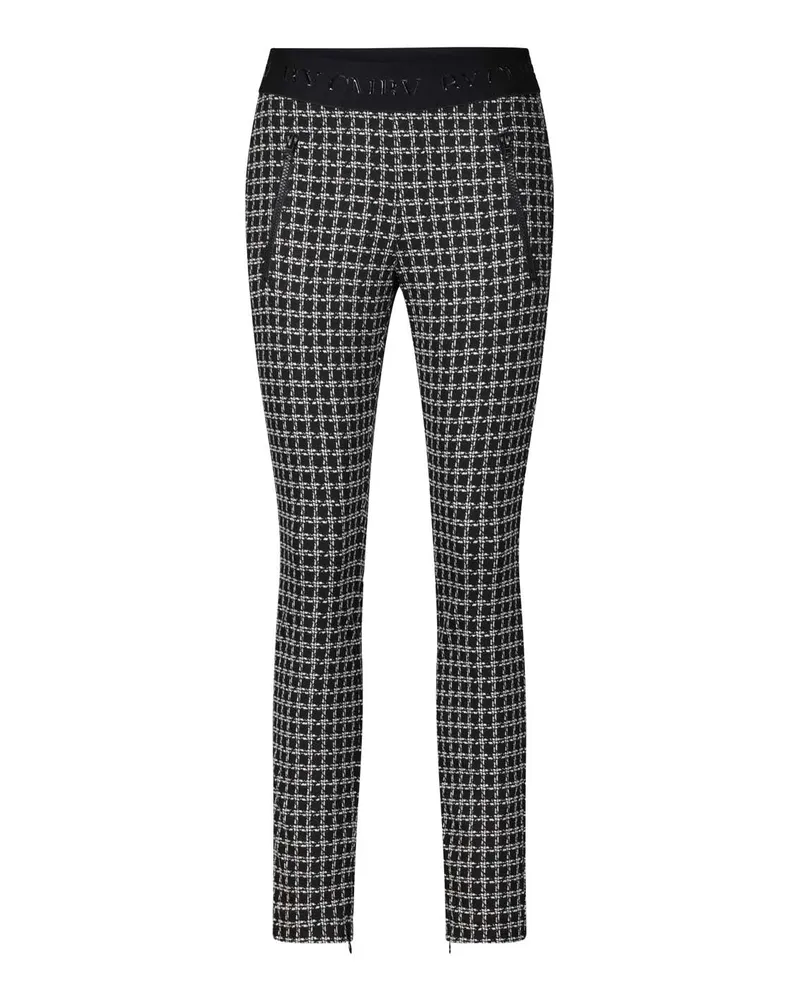 Cambio gemusterte Leggings Ranee Schwarz