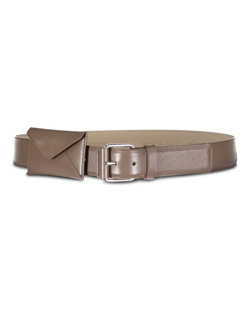 windsor. Gürtel mit kleiner Tasche Braun