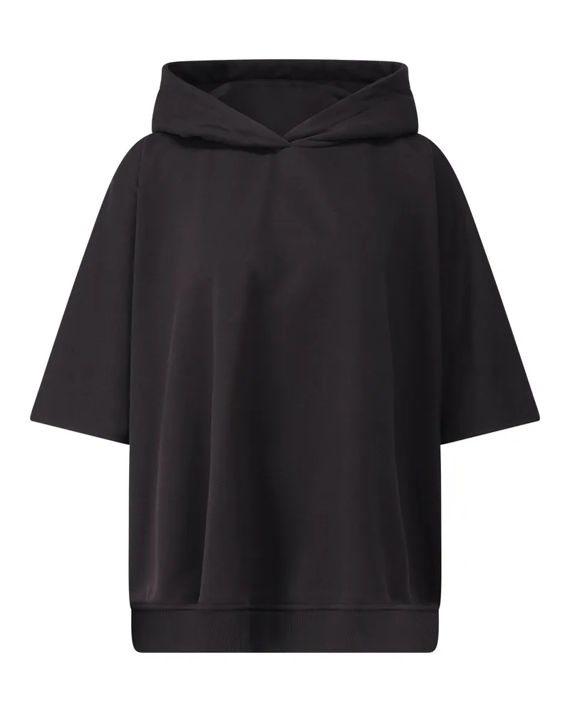 Dondup Hoodie mit Fledermaus-Ärmeln Schwarz