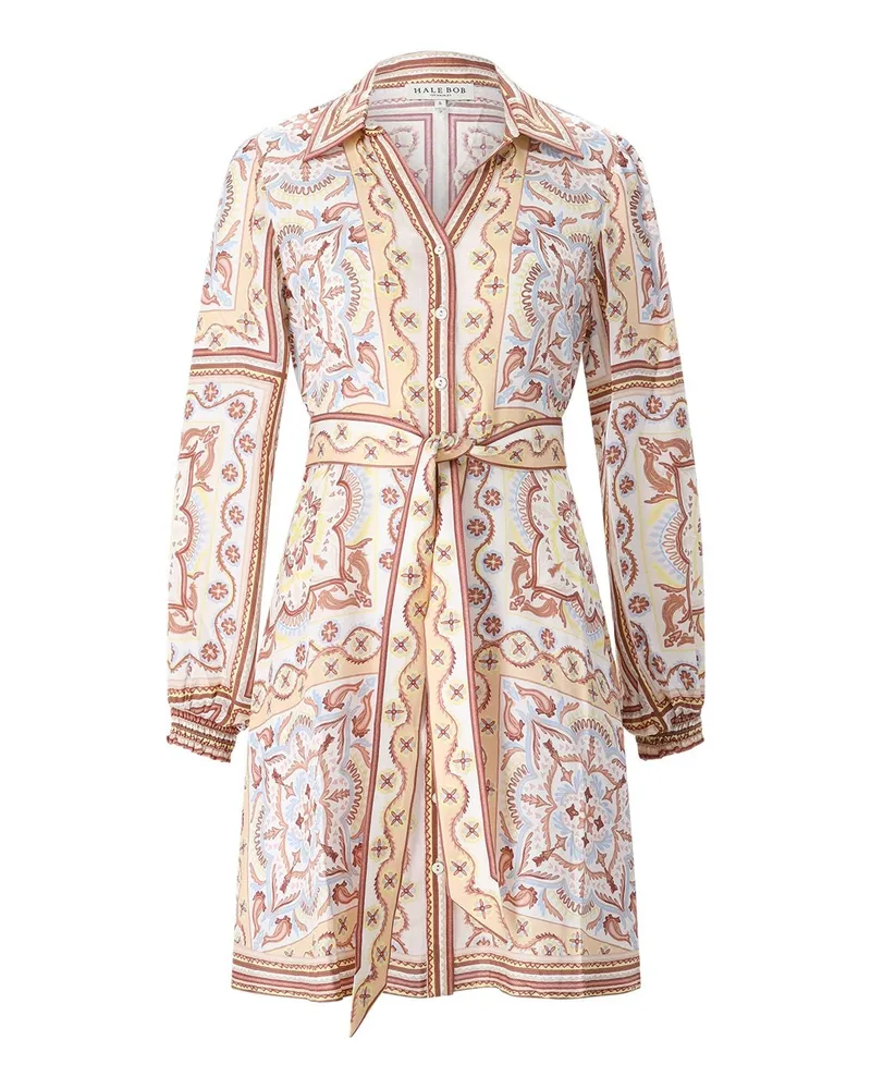 Hale Bob Minikleid mit Seide Multicolor