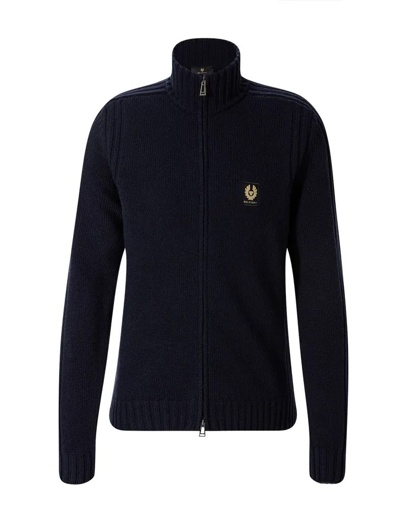 Belstaff Strickjacke Watch aus Wolle Navy