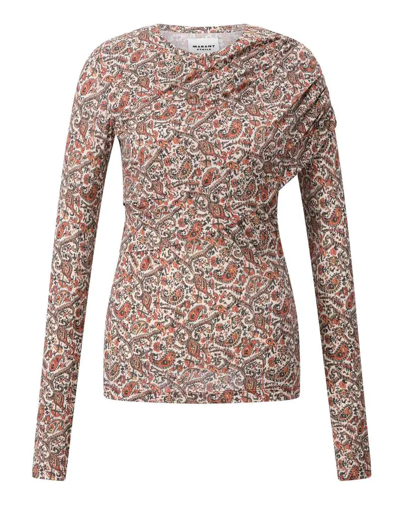 Isabel Marant Langarmshirt Dressi Rot