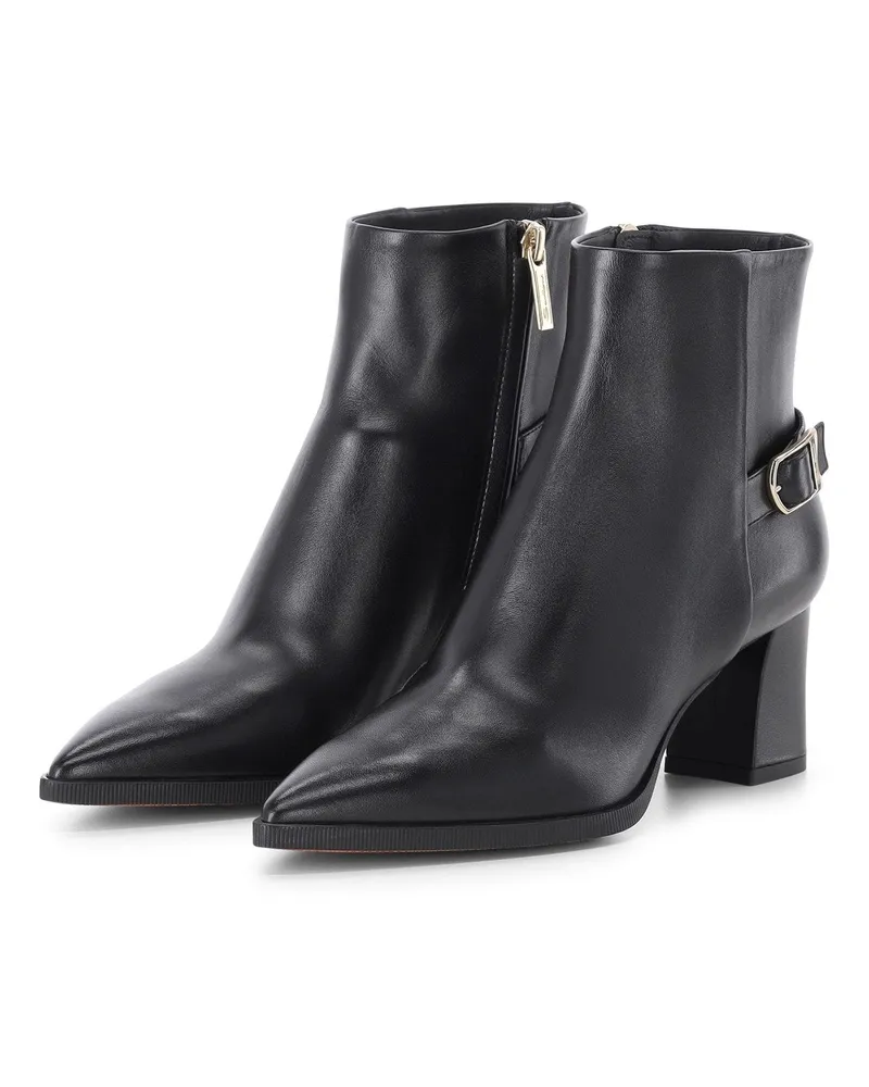 Santoni Stiefeletten mit Absatz Schwarz