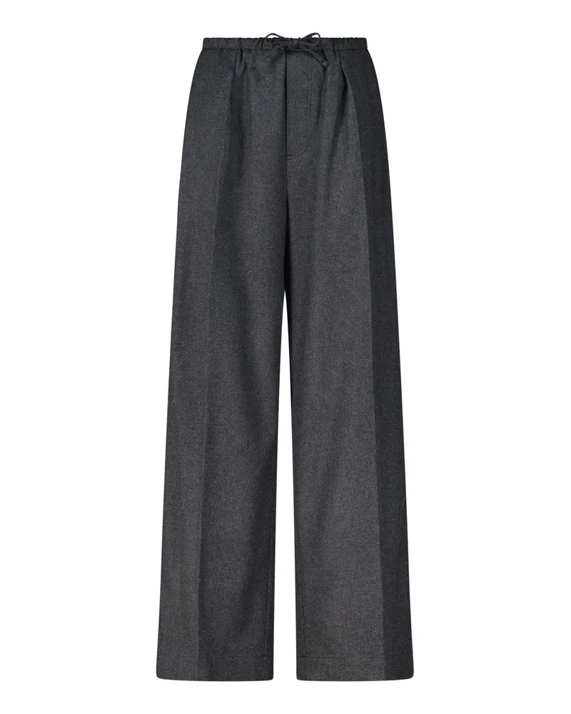Closed Relaxed-Fit Stoffhose Wynston Dunkelgrau