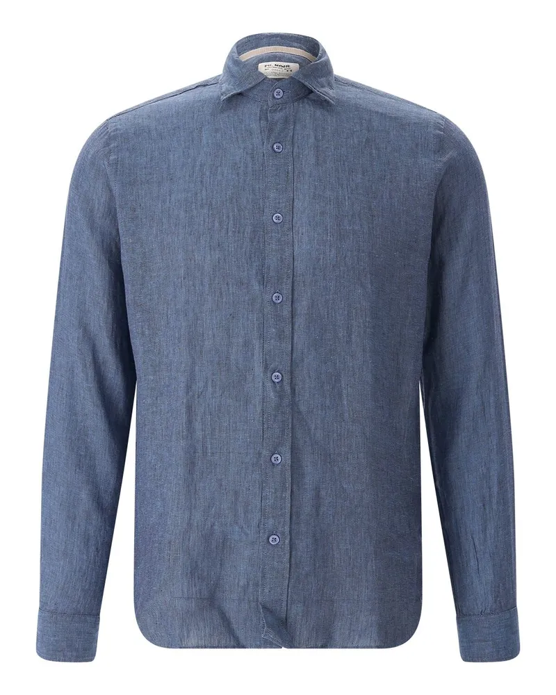 FIL NOIR Hemd Roma Dunkelblau