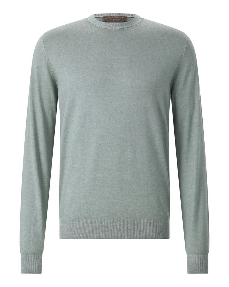 Filippo de Laurentiis Pullover aus Merinowolle Grün