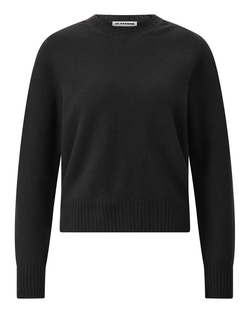 Jil Sander Pullover aus Wolle Schwarz