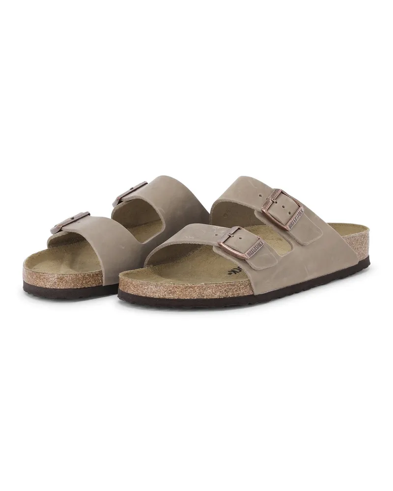 Birkenstock Sandale Arizona Natural Leather Beige