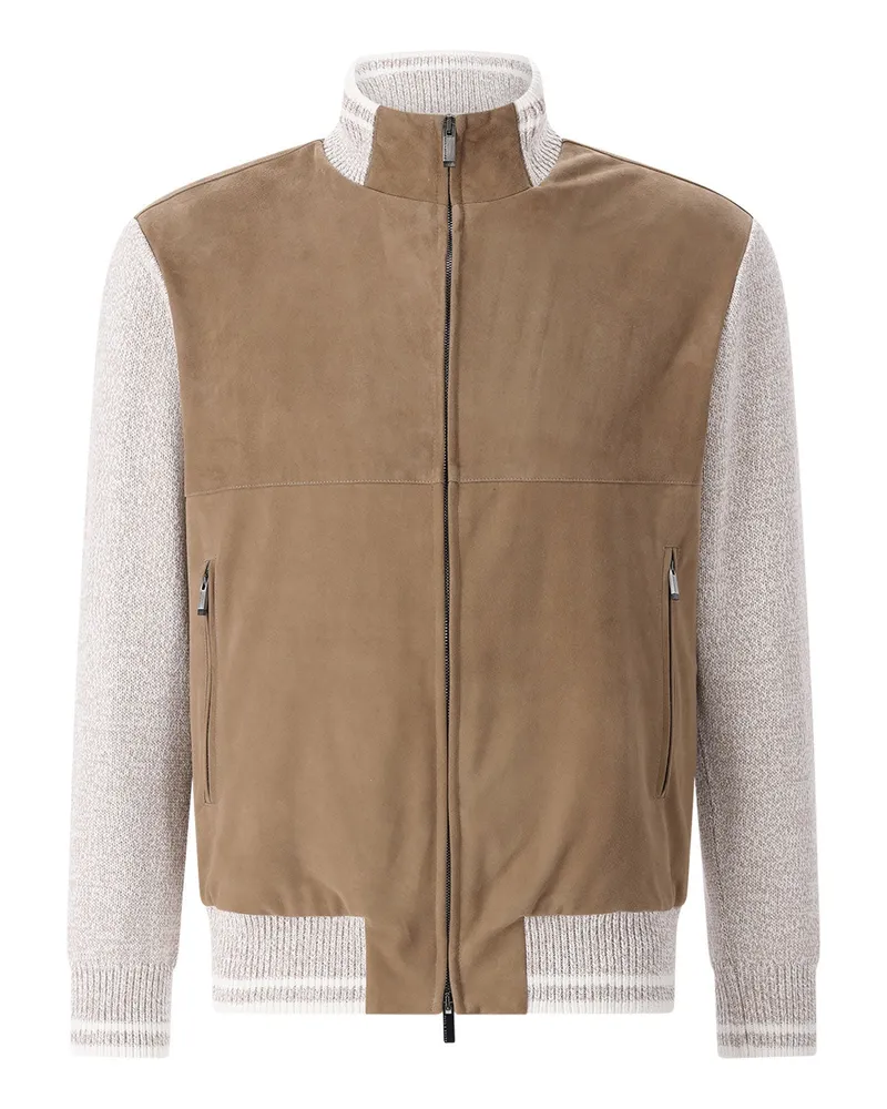 Paul & Shark Jacke aus Baumwolle Braun