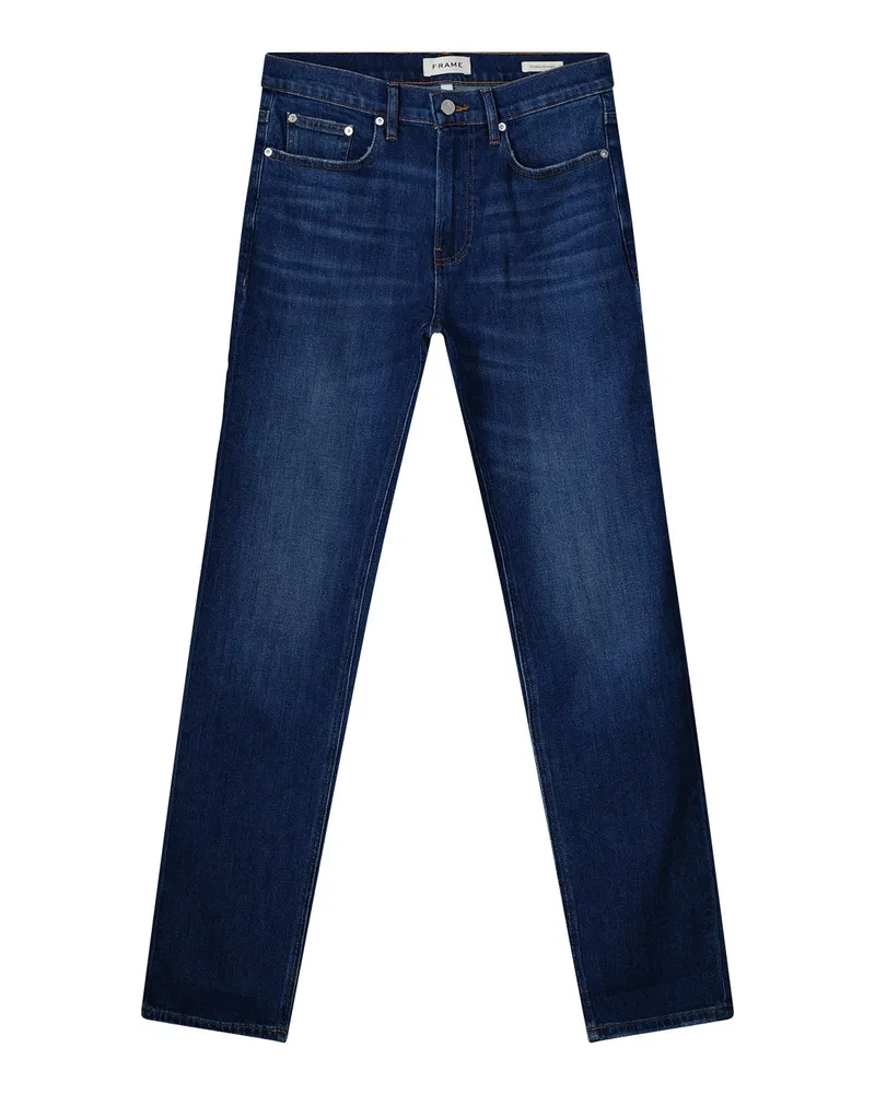 Frame Denim Straight-Fit Jeans Dunkelblau