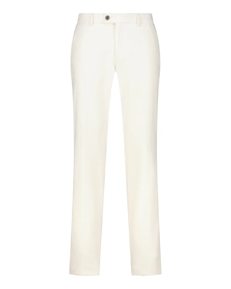 Hiltl Stoffhose aus Baumwolle Creme