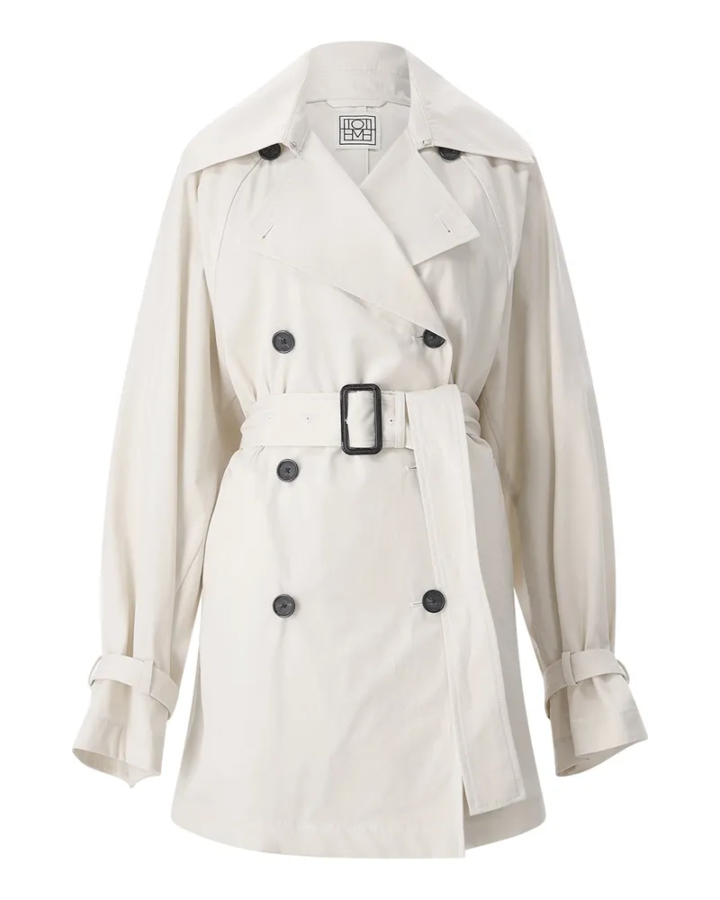 Totême Trenchcoat aus Baumwolle Beige