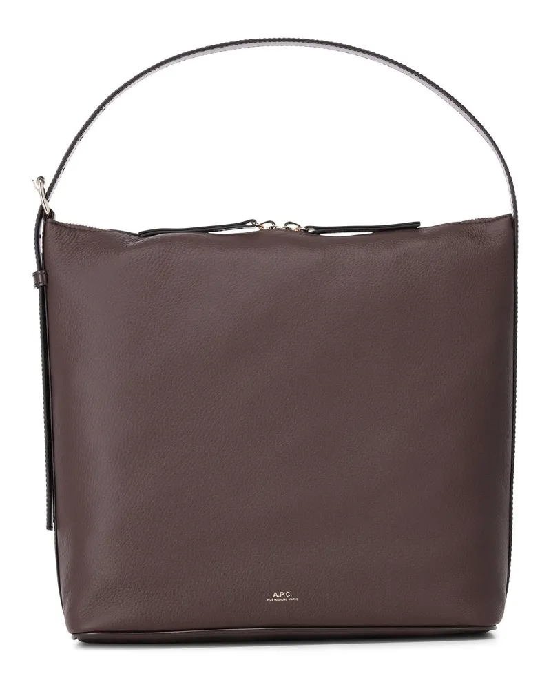 A.P.C. Handtasche Vera Braun
