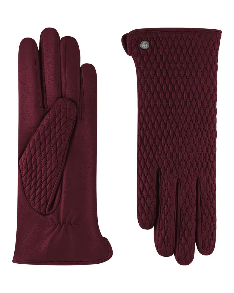 Roeckl Handschuhe Pienza Dunkelrot