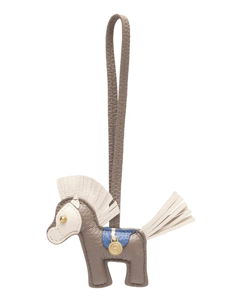 Aigner Taschenanhänger Pferd Braun