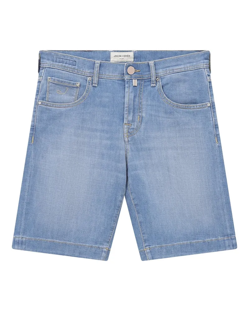 Jacob Cohën Slim-Fit Shorts Nicolas Blau