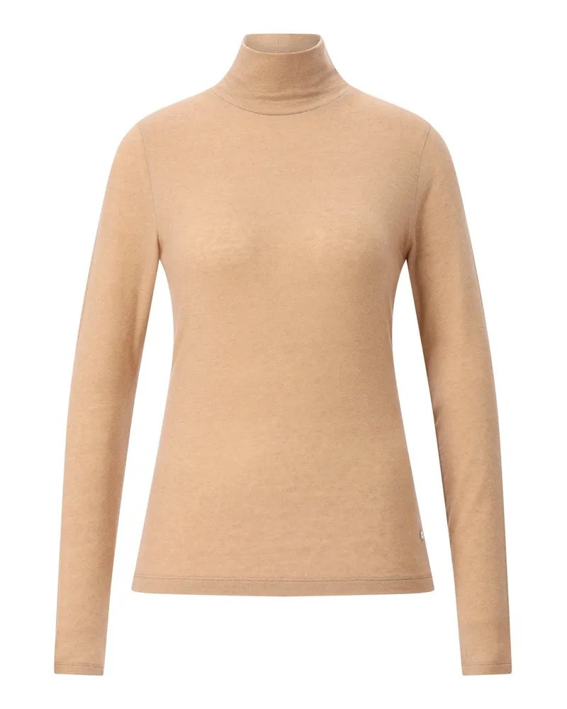 windsor. Leichtes Shirt mit Rollkragen Beige