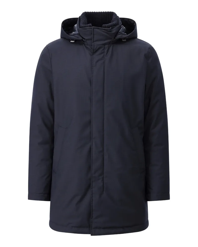 Herno Jacke mit Daunen Navy