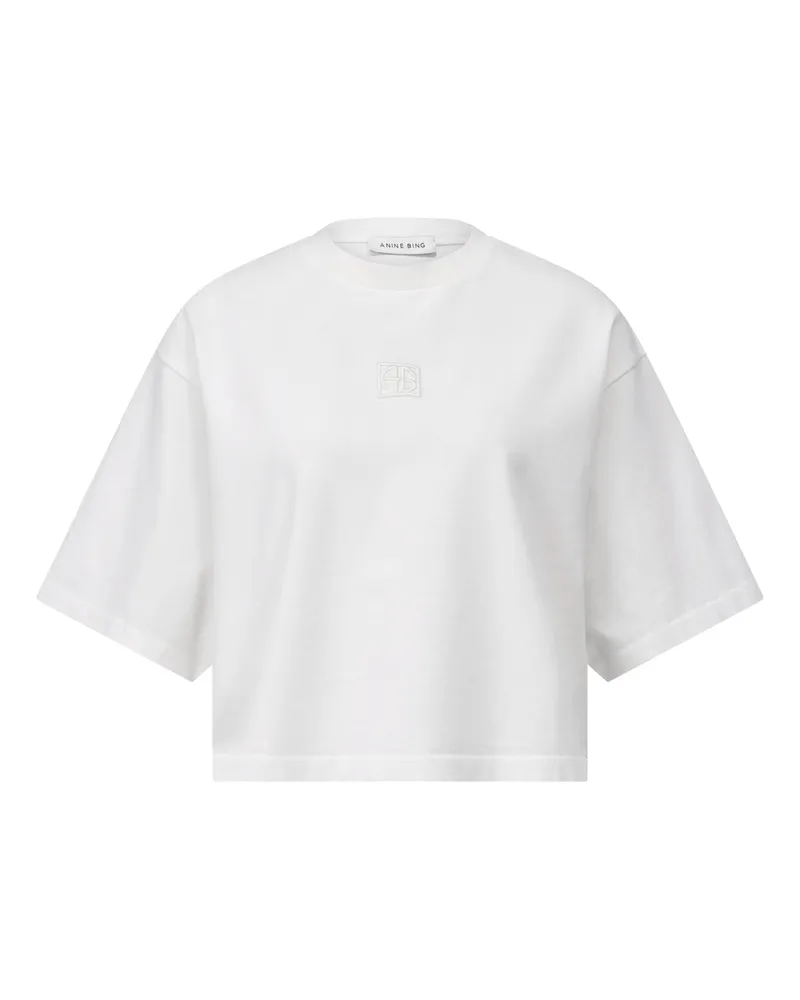 Anine Bing Oversized T-Shirt Myers Weiß