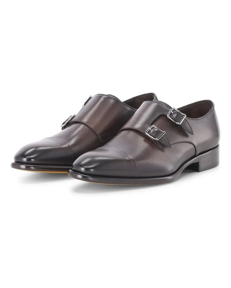 Doucal´s Monkstrap aus Glattleder Dunkelbraun