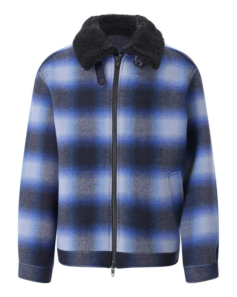 Balenciaga Jacke aus Wolle Blau
