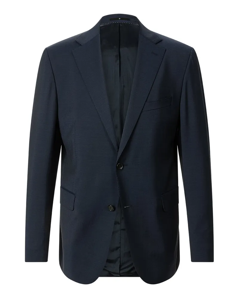 Dressler Sakko aus Schurwolle Dunkelblau