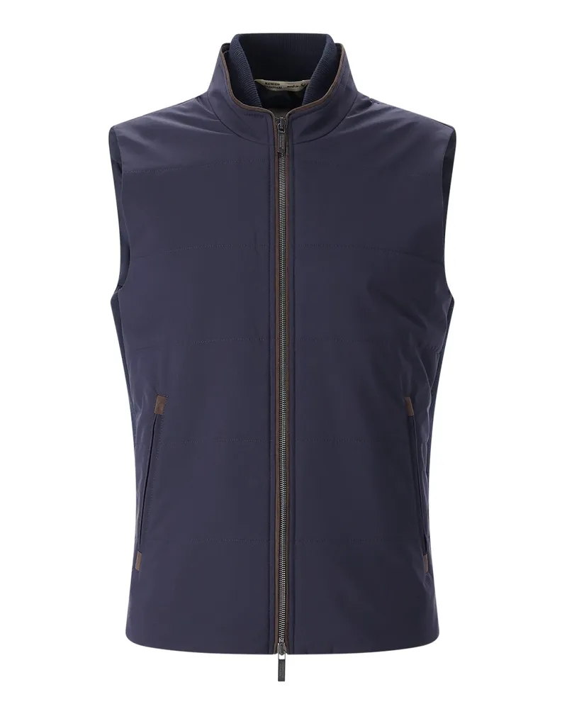 Maurizio Baldassari Gesteppte Weste Dunkelblau