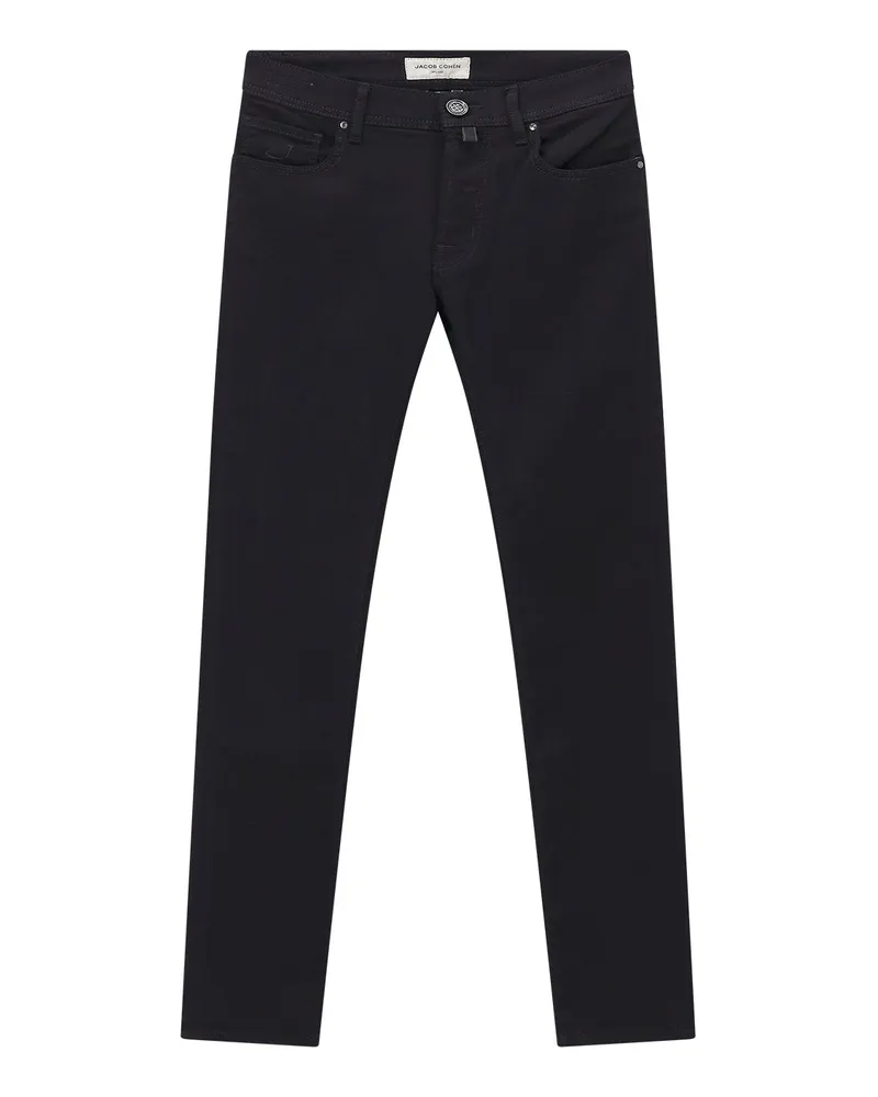 Jacob Cohën Slim-Fit Jeans Bard Schwarz