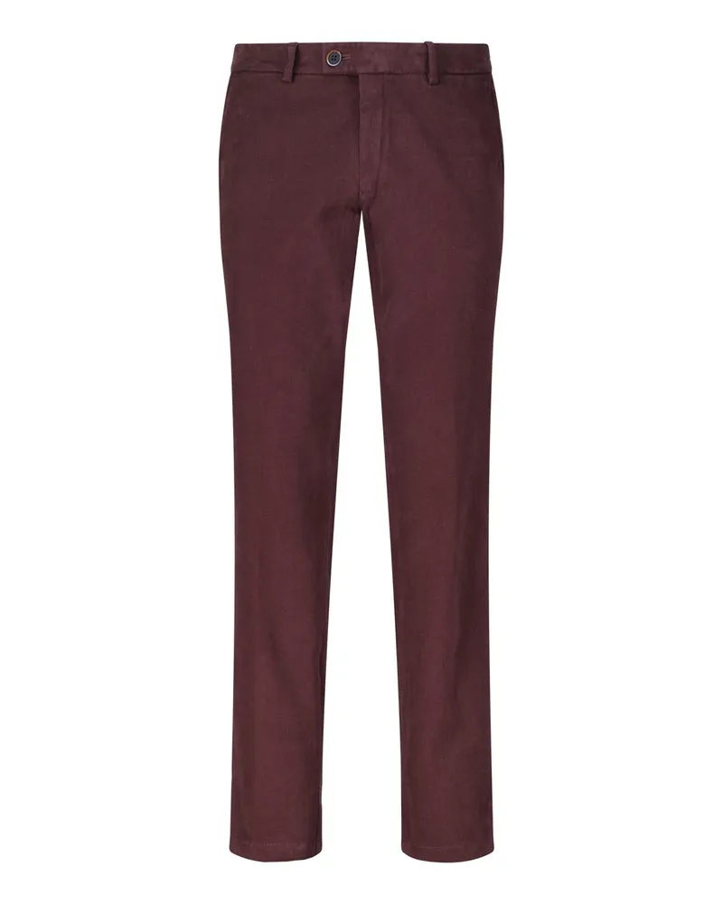 Hiltl Stoffhose aus Baumwolle Lila