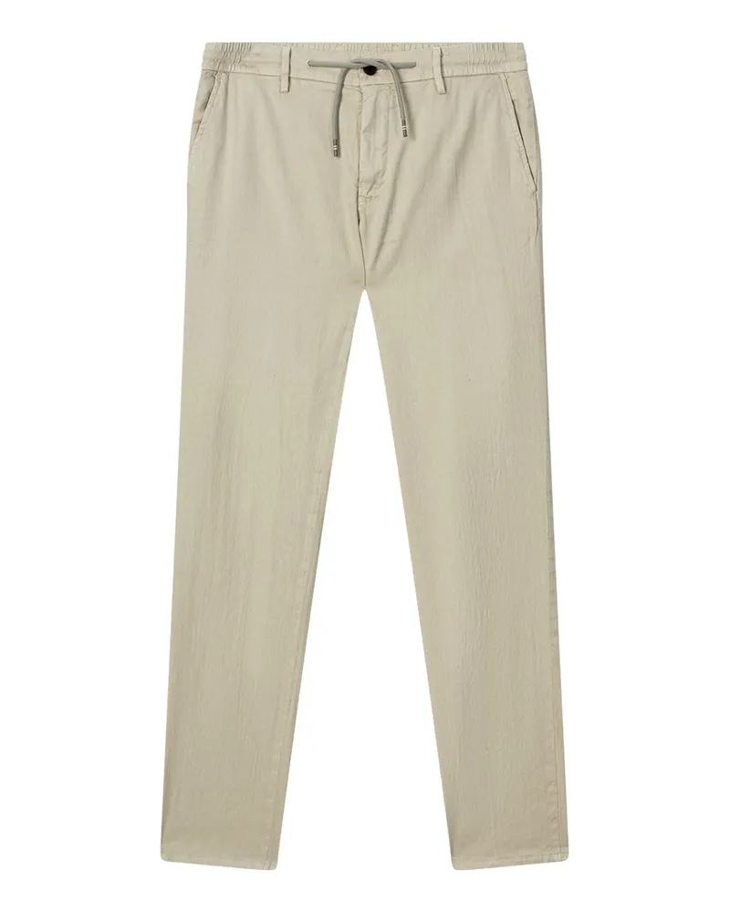 Mason's Slim-Fit Hose aus Leinenmix Dunkelblau