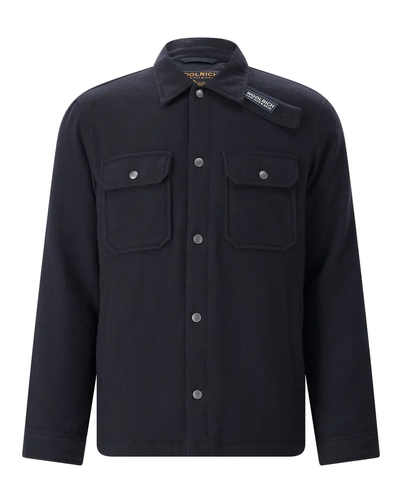 Woolrich Jacke Alaskan mit Daunen Navy