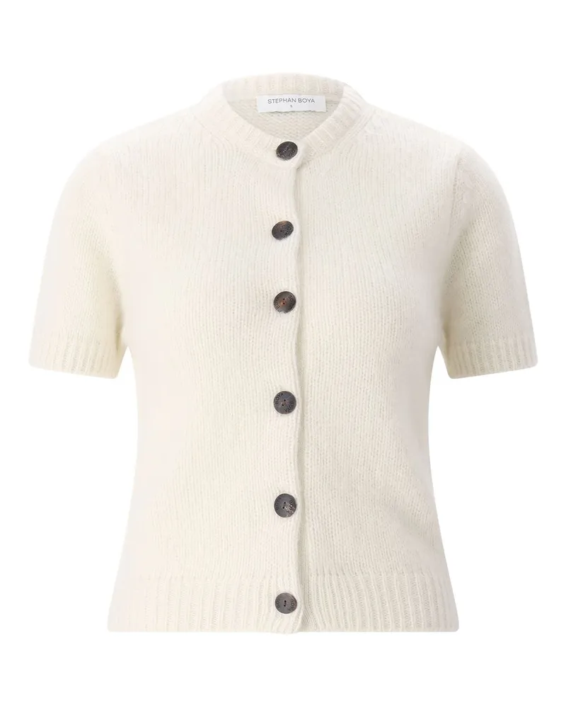 Stephan Boya Strickjacke Benicia aus Kaschmir Creme