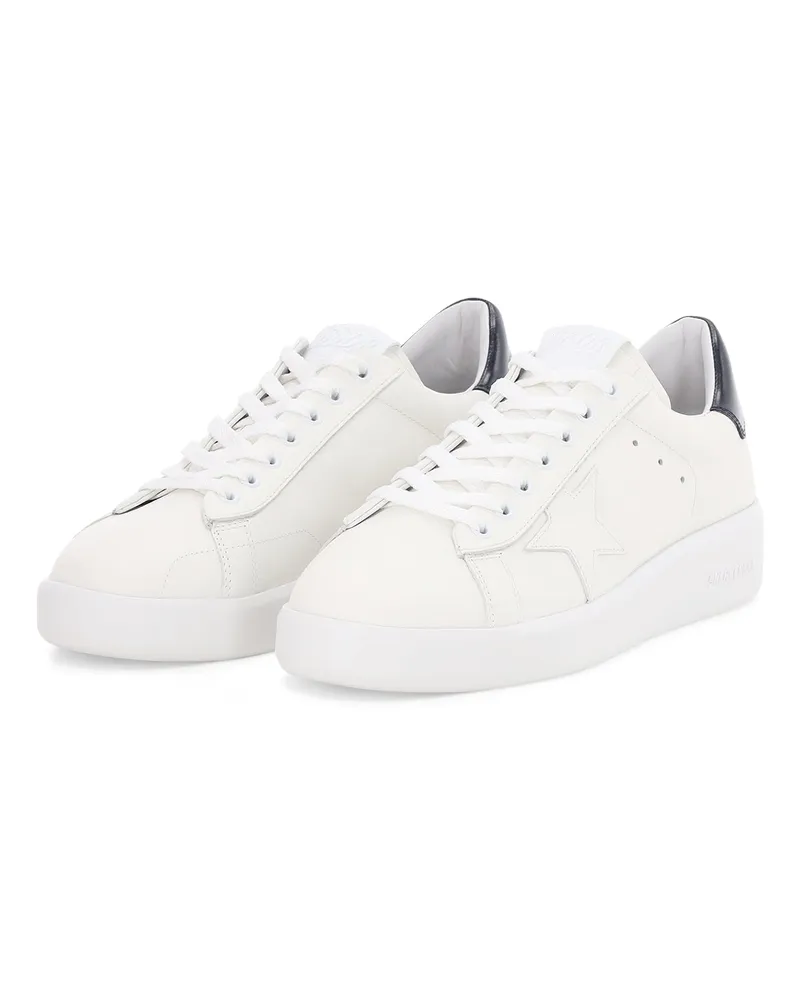 Golden Goose Sneaker aus Leder Weiß