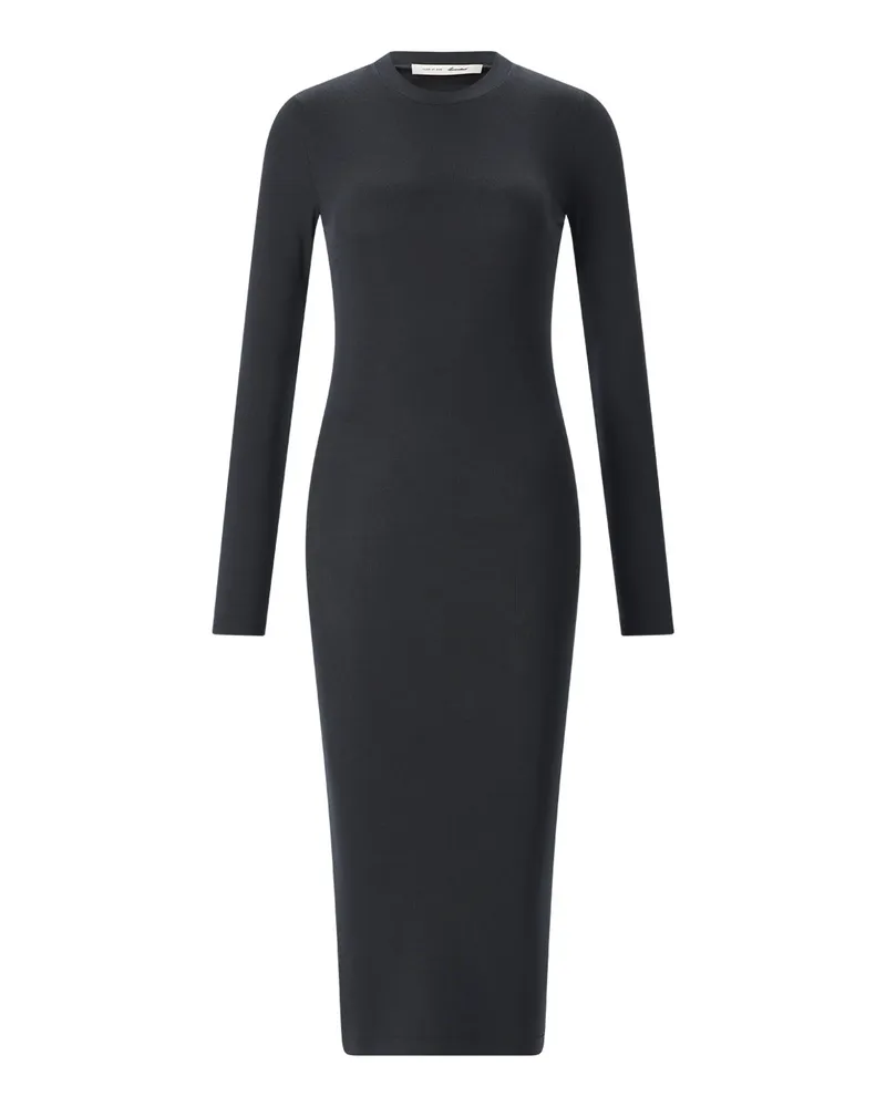 Fear of God Midikleid mit langen Ärmeln Schwarz