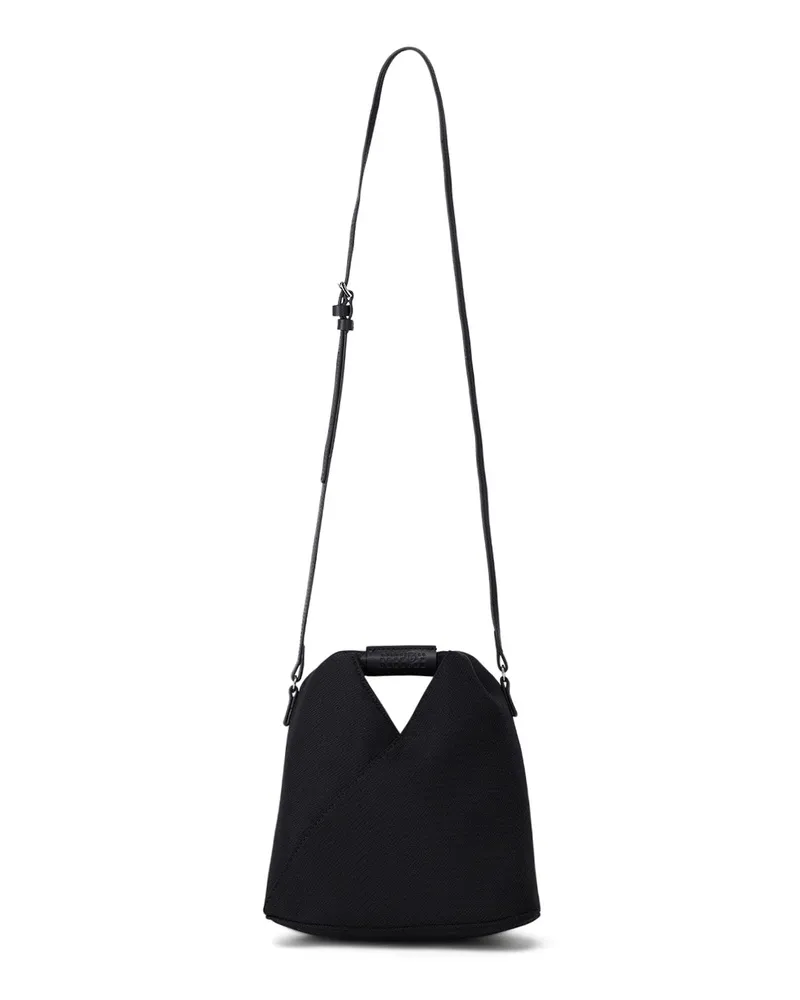 Maison Margiela Umhängetasche Japanese aus Mesh Schwarz