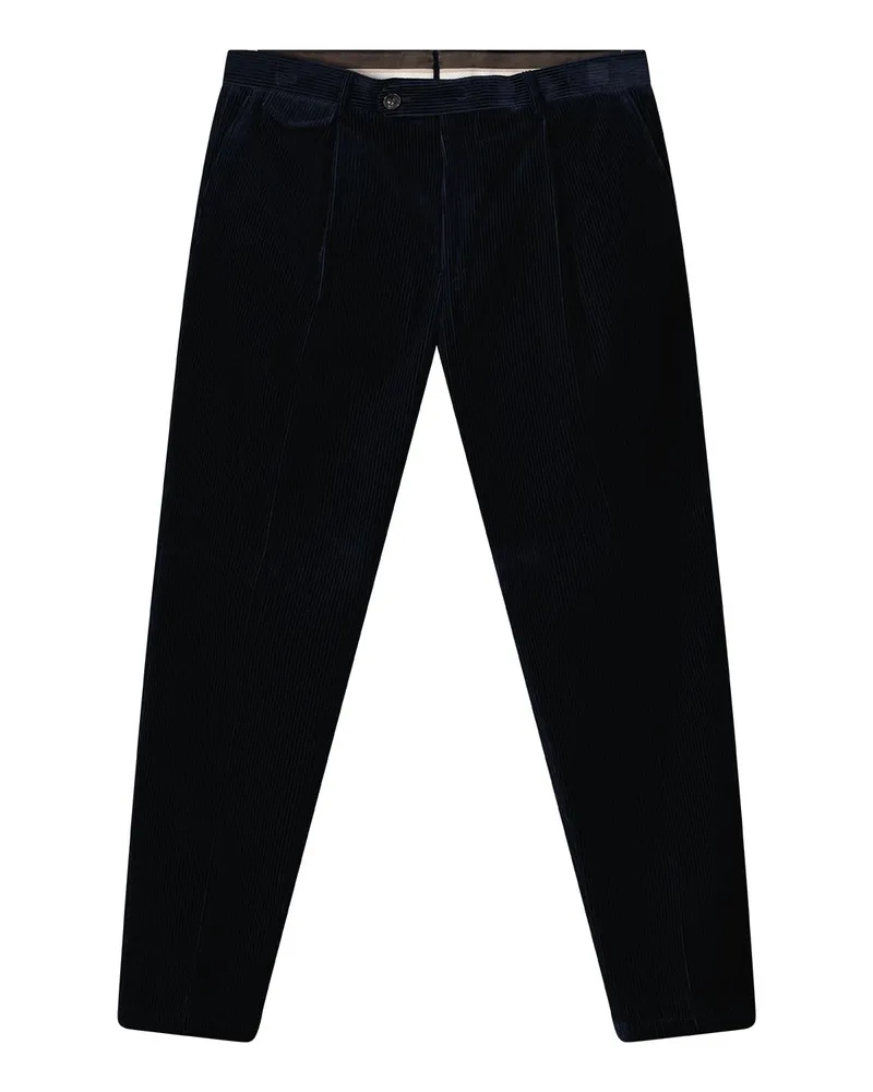 windsor. Cordhose Silvi aus Baumwolle Navy