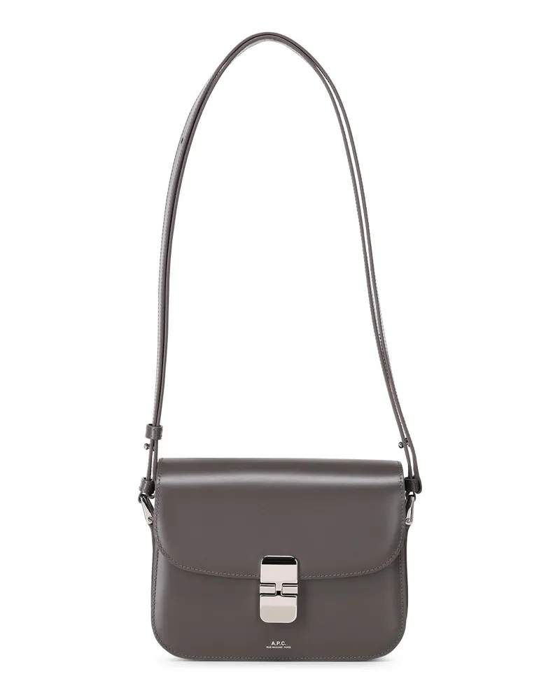 A.P.C. Schultertasche Grace Braun