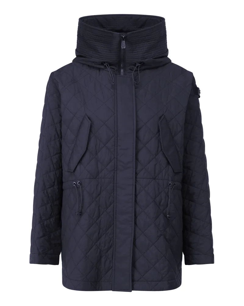 Peuterey Oversized Steppjacke Texel Dunkelblau