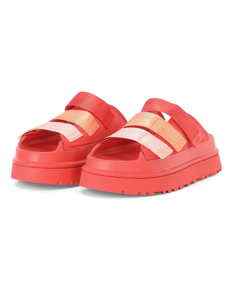 UGG Sandalen mit Logo Rot