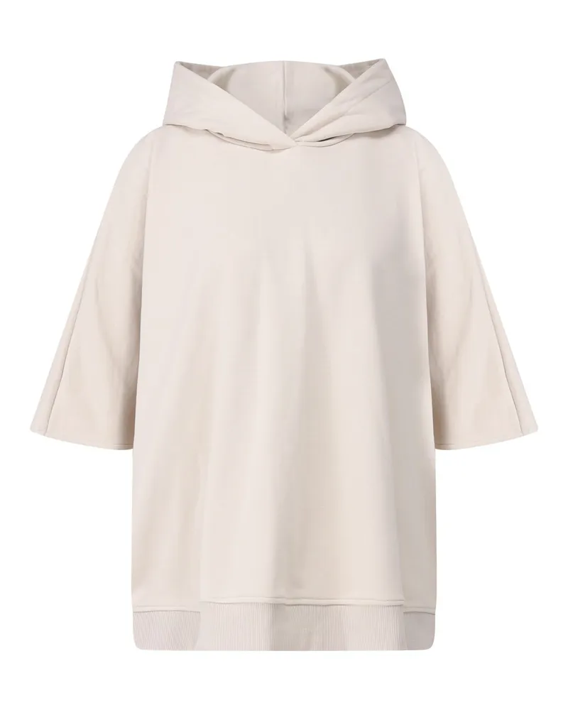 Dondup Hoodie mit Fledermaus-Ärmeln Beige