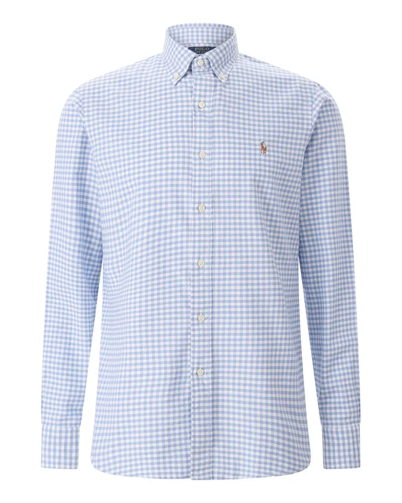 Ralph Lauren Regular-Fit Hemd aus Baumwolle Hellblau