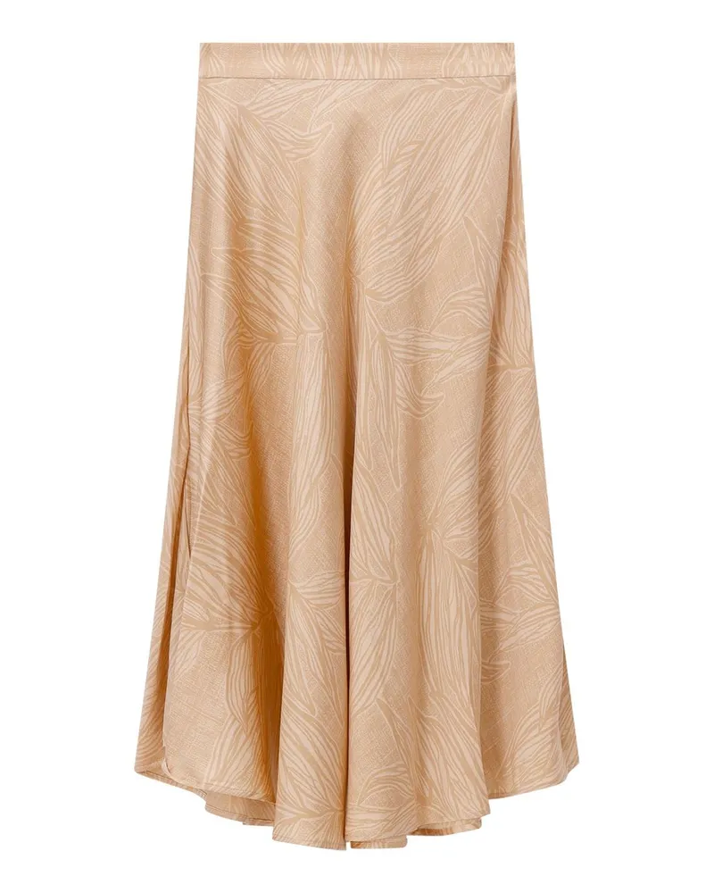 Friendly Hunting Midirock aus Seide Orange